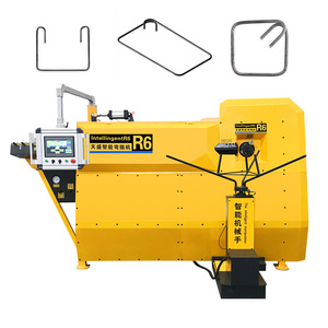 R6 4-10mm Steel wire stirrup  bending machine cnc  rebar bender