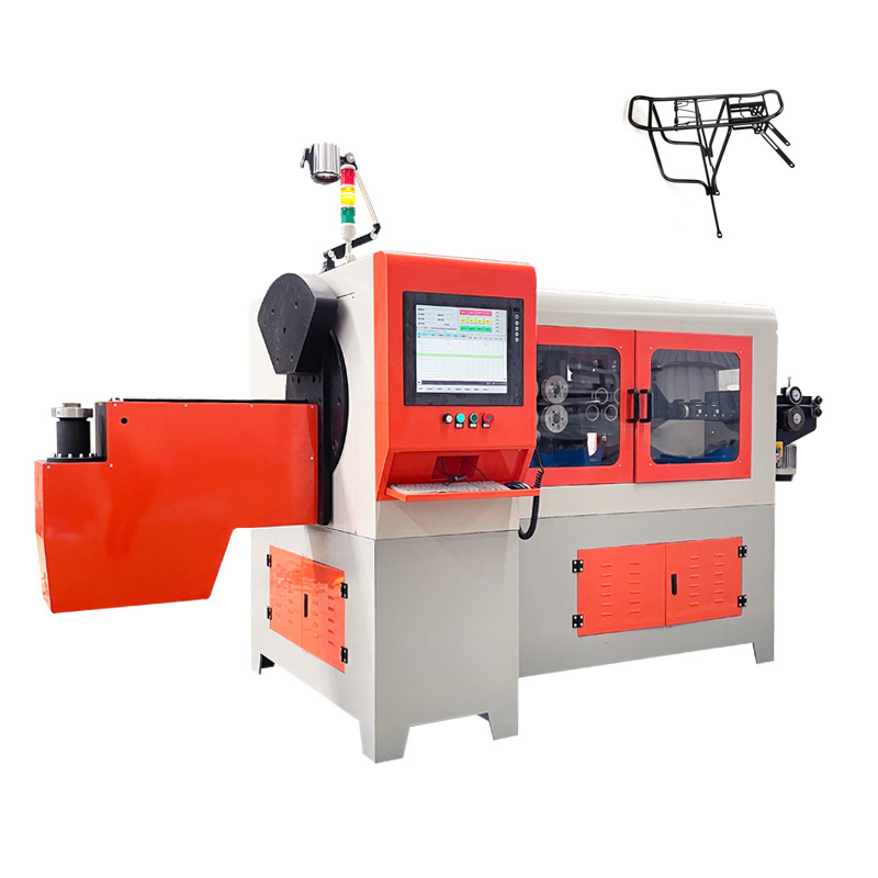 China design wholesale 3 axis 5 Axis 3D Fully Auto CNC Metal Steel Bar Solid Wire Bending Machine 3d metal wire bending machine