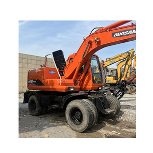 Used DH150W-7  DOOSAN wheel excavator Tyre Excavator DH150W on sale