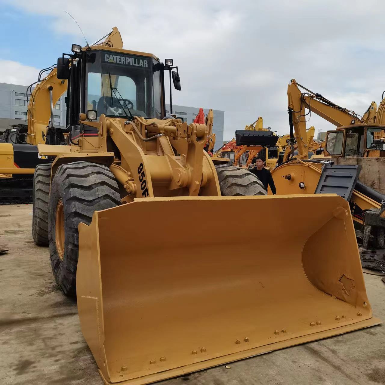 High quality used loader CATERPILLAR brand CAT950F in-stock