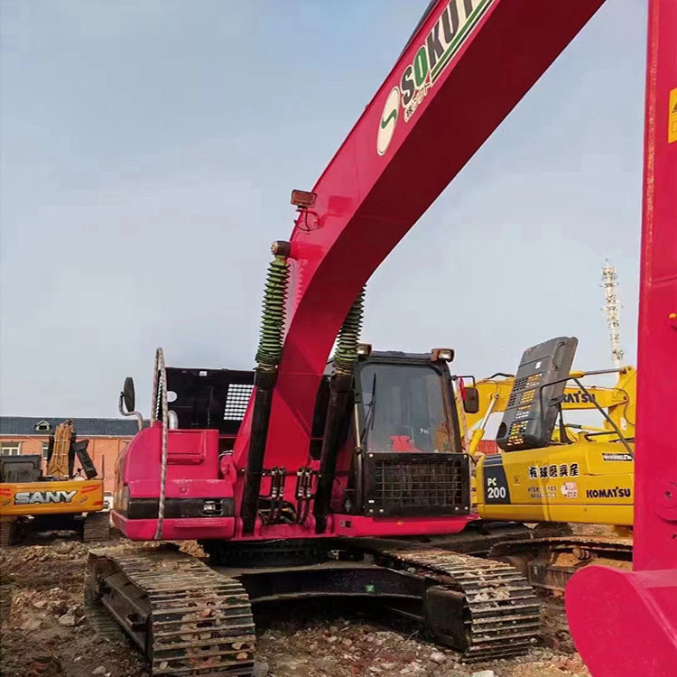 Hot Sale Pink Caterpillar 320D Used Excavator Large Second Hand Digger Machine CAT320D for Construction