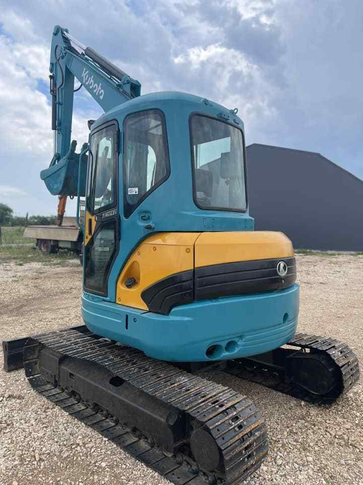 Free Shipping Original paint 5 ton Excavator Kubota Micro 4 Ton 5 Ton 6 Ton 7 Ton Mini Excavator KX155 FOR SALE