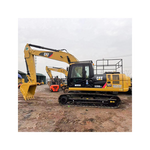 Caterpillar Excavator CAT320D Used Construction Machine 20 ton Excavator Top Configuration Guardrail 360 Degree Reversing Image