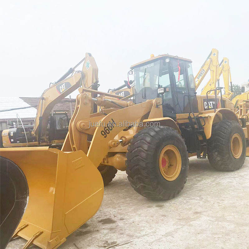 used Wheel Loaders caterpillar  CAT966H 966G 966F hydraulic front end wheel loader in good quality