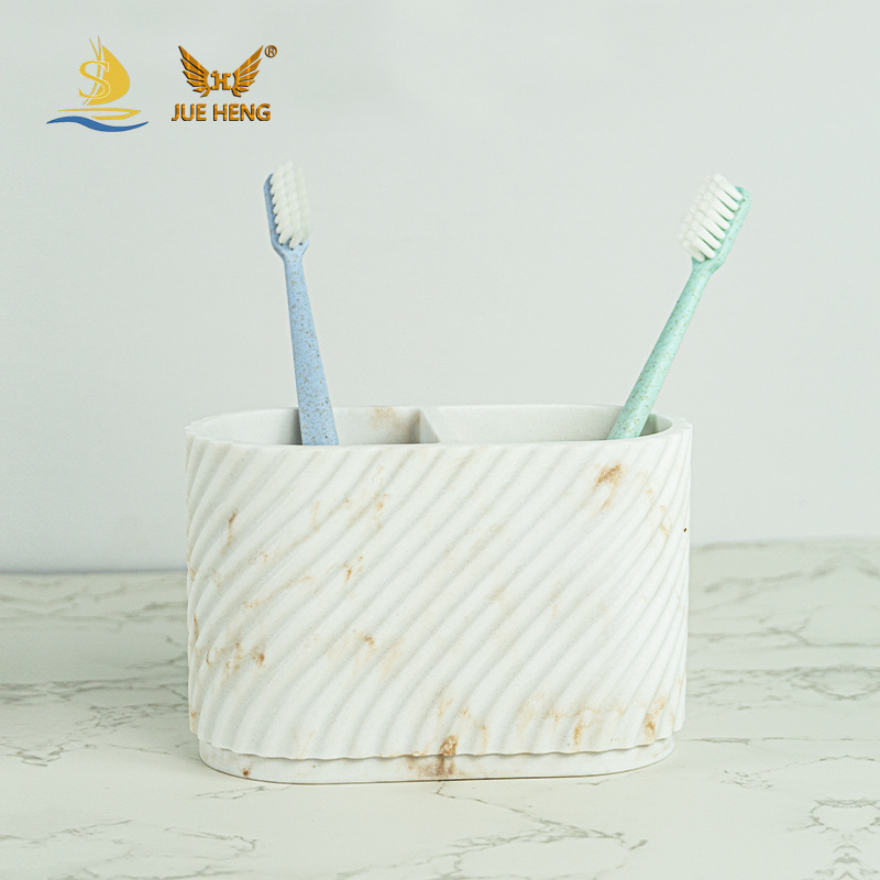 Good reputation marble effect Resin bathroom accessories Bathroom accessories set