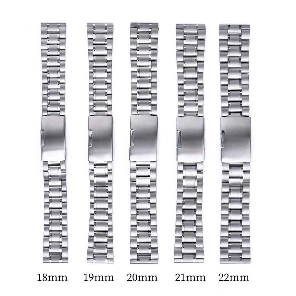 JUELONG Replacement Stainless Steel Watch Band Bracelet Watch Strap for All Watch