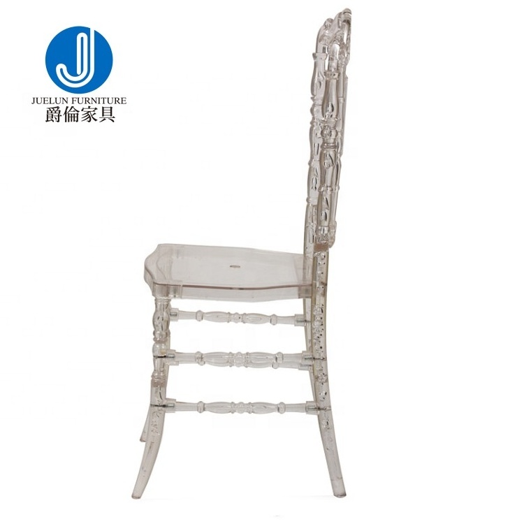 Factory Directly Wholesale Clear Resin Chair Transparent Chair Plastic For Church