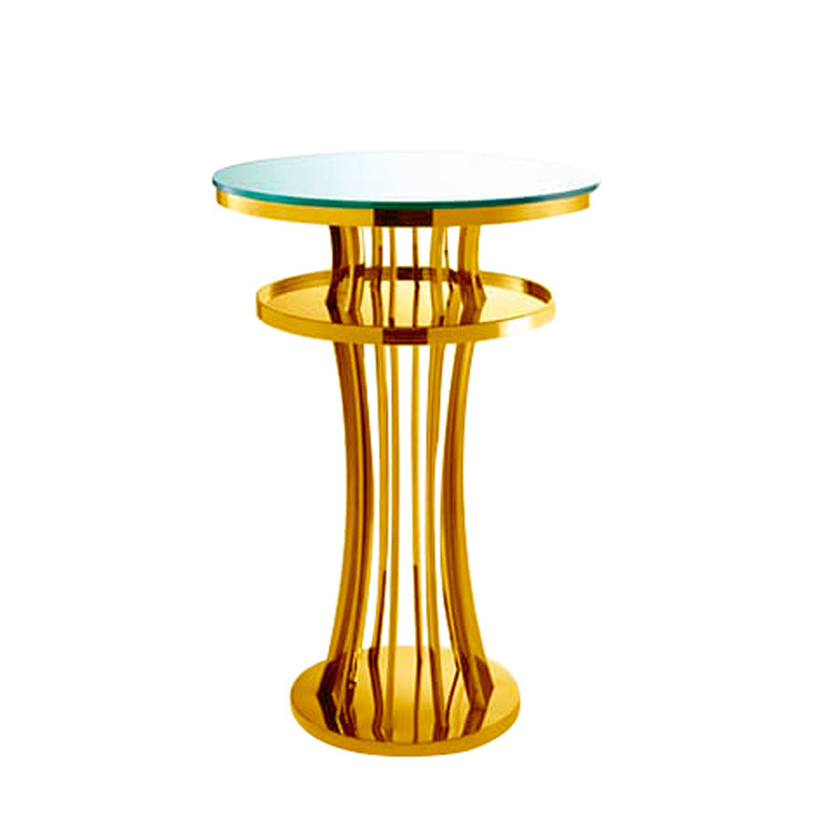 black metal gold stainless steel wholesale cocktail tables high top cocktail tables tall dining table set