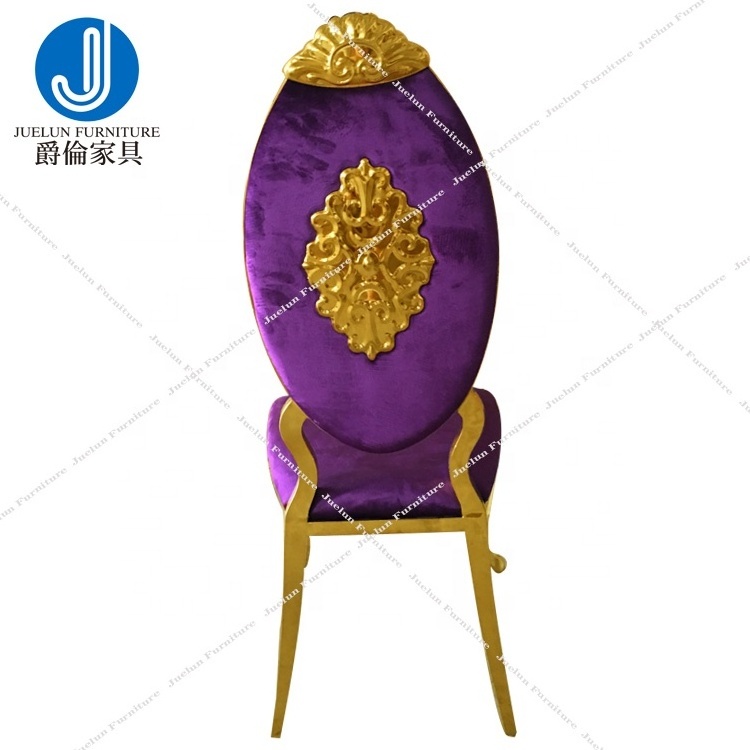 luxury spa chair gold salon chair king throne chair purple