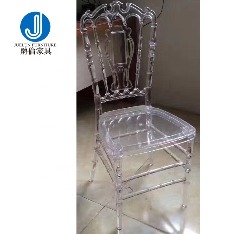 Factory Directly Wholesale Clear Resin Chair Transparent Chair Plastic For Church