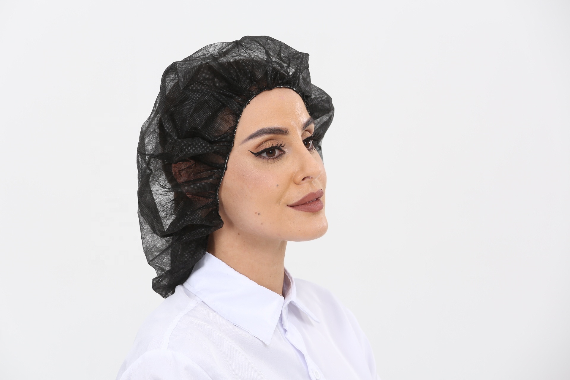 Disposable Hairnet Non Woven Non Medical Bouffant Caps Non woven polypropylene bouffant cap clip cap