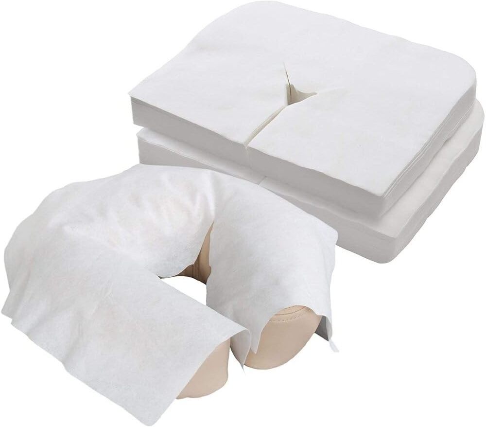 Beauty Salon Massage Seamless Face Rest Cradle Cover For Massage Bed