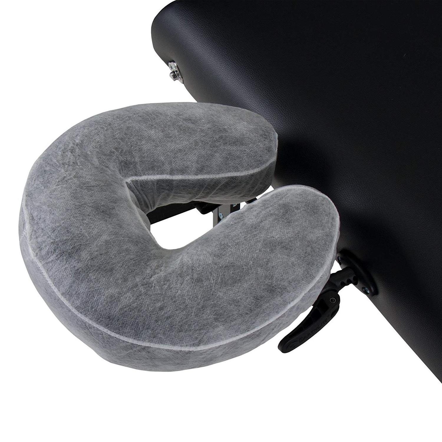 JUENYA TNT Fitted Head Rest Cover Massage Table Chair Non Woven U Shape Pillow Cover Disposable Face Cradle Cover