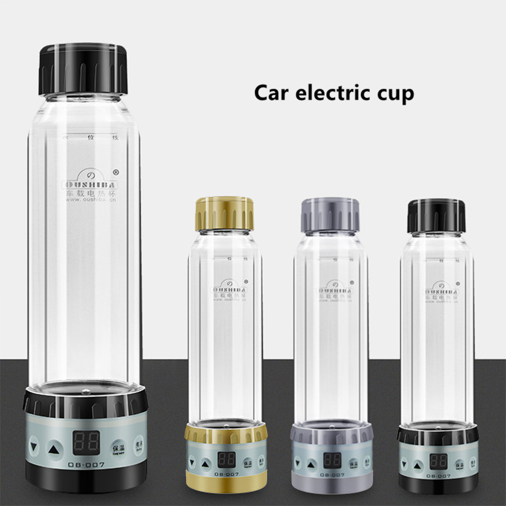 Car heating water cup insulation electric hot large capacity car electric heating cup kettle