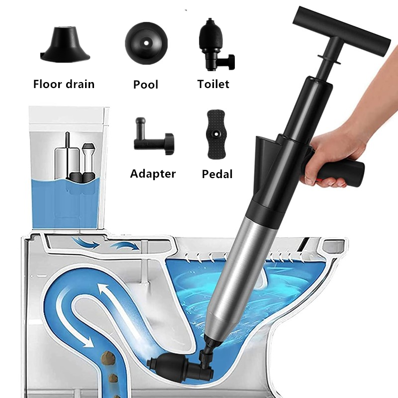 Toilet blockage high pressure dredging tool quick dredging of various pipes in bathroom One time solution of super pressure