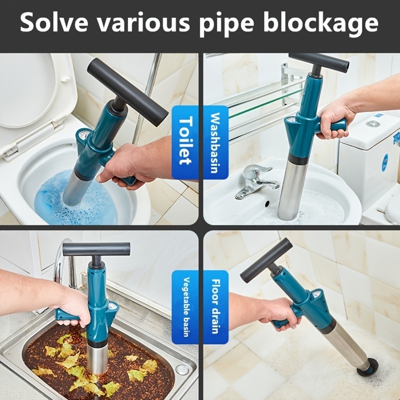 Toilet blockage high pressure dredging tool quick dredging of various pipes in bathroom One time solution of super pressure