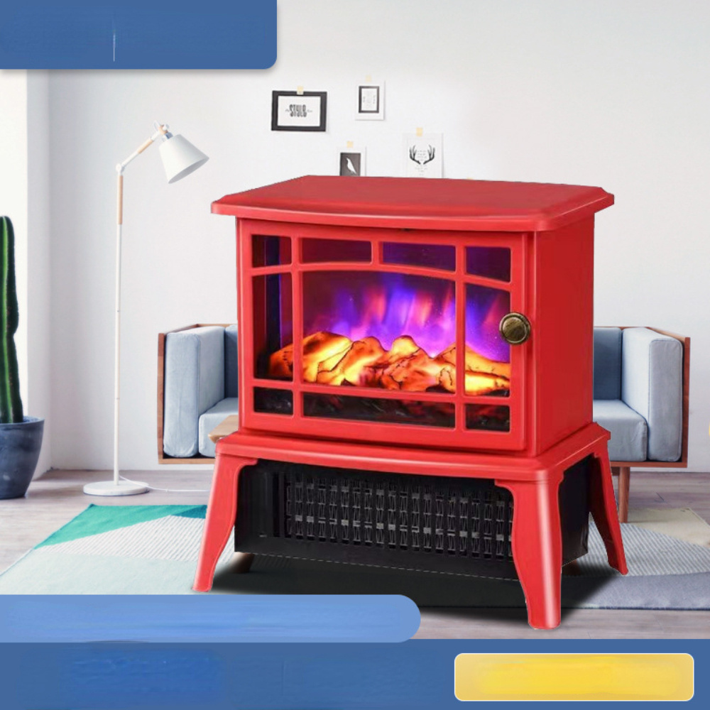 Desktop heater speed thermoelectric fireplace household electric 3d simulation flame fast heat furnace heater