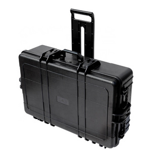 Custom ABS Plastic Hard Ammo Case Box L211B Trolley Waterproof Safety Equipment Case Storage