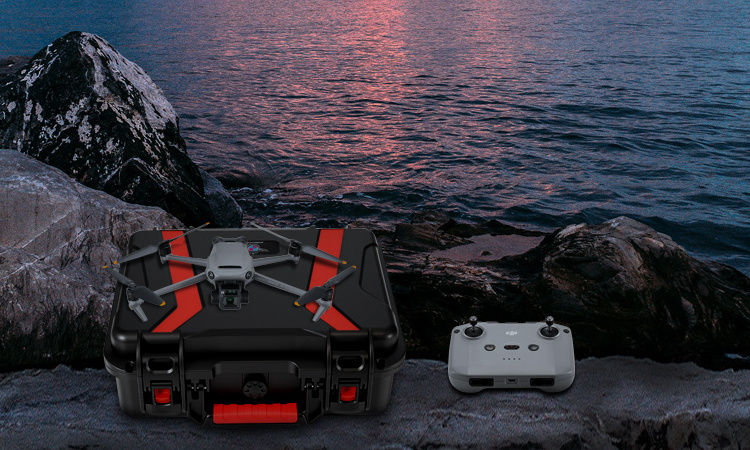 Custom 385VB Portable Carrying Hard Waterproof Camera Drone Accessories Storage Case for Dji Mavic 3 Fly More Combo with Foam