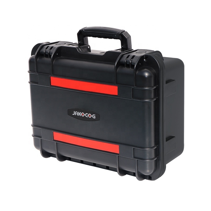 Large Hard Plastic Toolbox 9mm Ammo Box M450H PP Protective Instrument Carrying Case with Handle