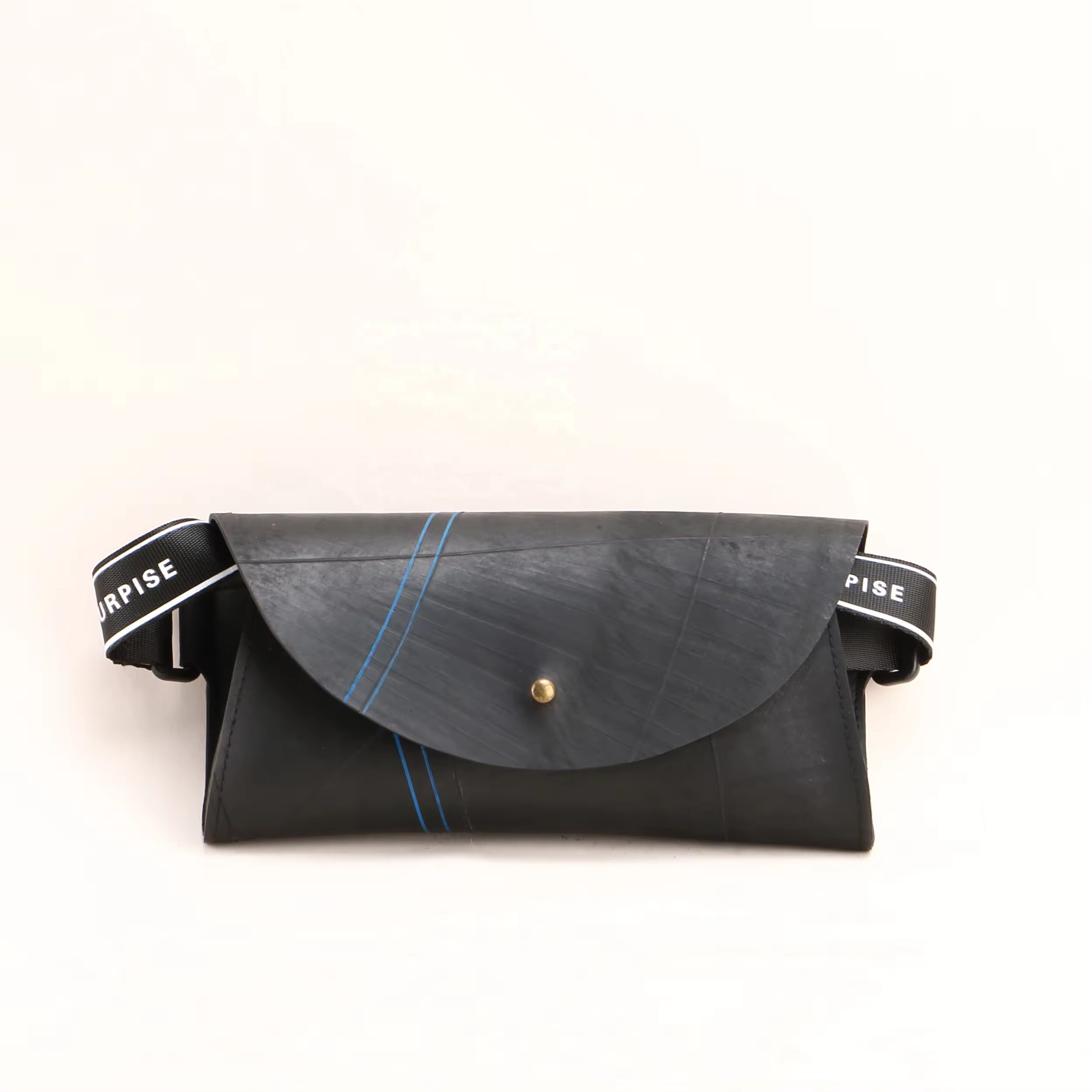 Environmental trend Recycling tire material crossbody bag Casual fashion waterproof crossbody bag