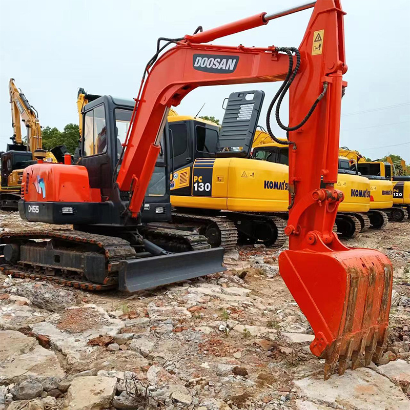 Good Price Doosan 55 Excavator Used Mini Excavator Doosan DH55 Excavator In Stock