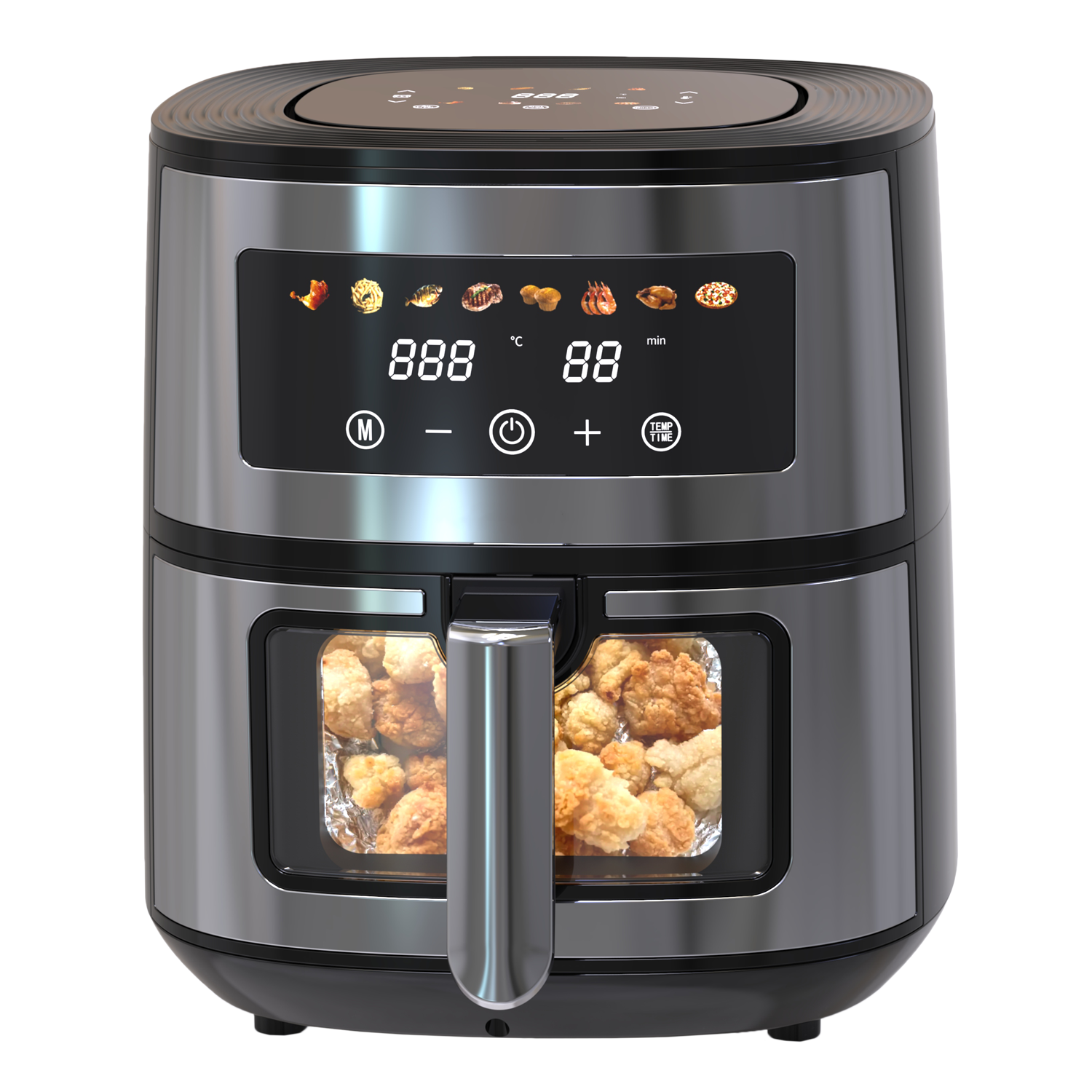 New Hot Selling Digital Air Fryer Ovens freidoras de aire Silver Crest Electric Air Fryer Smart Without Oil