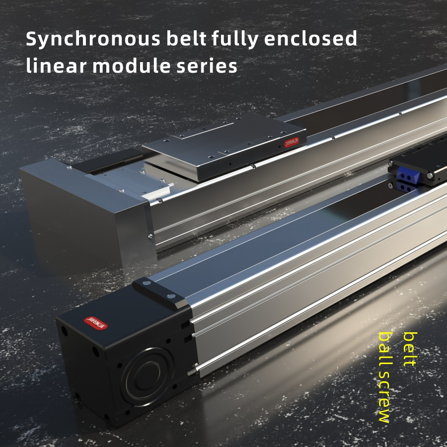 JUFENGJK Automation equipment fully enclosed synchronous belt ball screw linear module multi-axis XYZ motion actuator