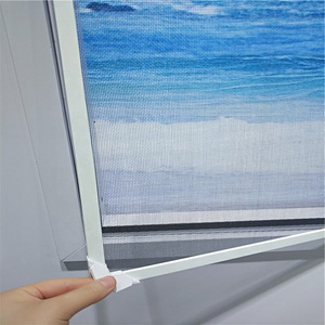 New design portable Fiberglass DIY magnetic fly screens