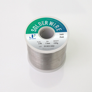 Jufeng Flux cored Solder Wire Sn60/Pb40 leaded solid welding wire