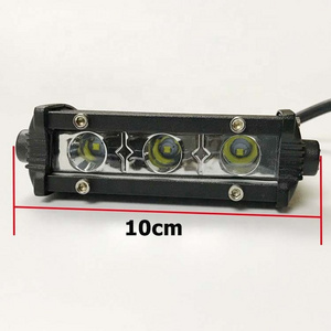 Aluminum housing LED light bar, 4 inch 9W super slim LED light bar