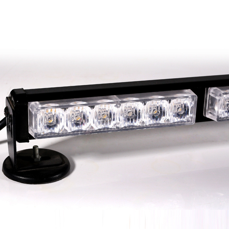 38 Inches 12V 36W Red Blue Amber White Green LED Strobe Light Flashing Light Emergency Car Tow Truck Roof Top Light Bar