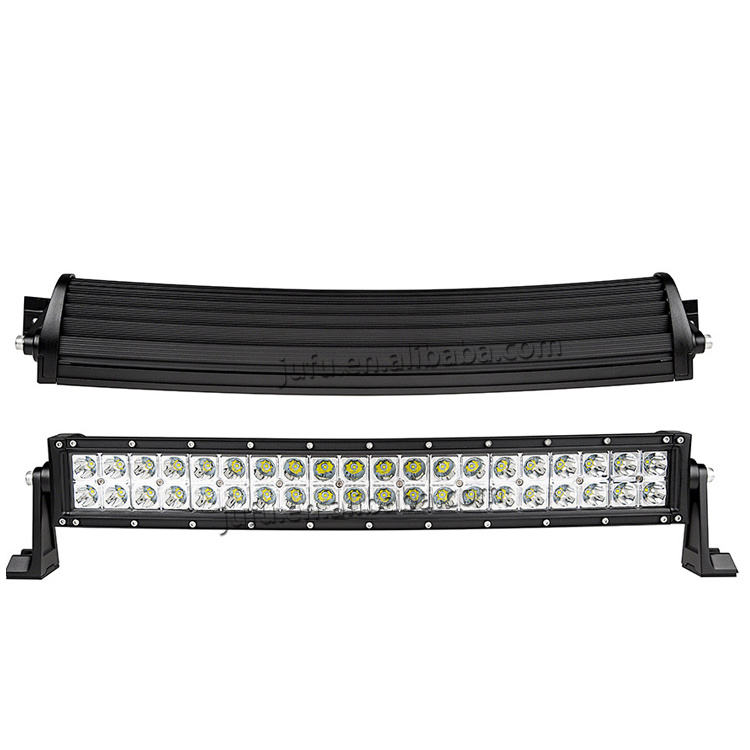 22 inch double row dual row curved rally led driving light bar, led work light bar