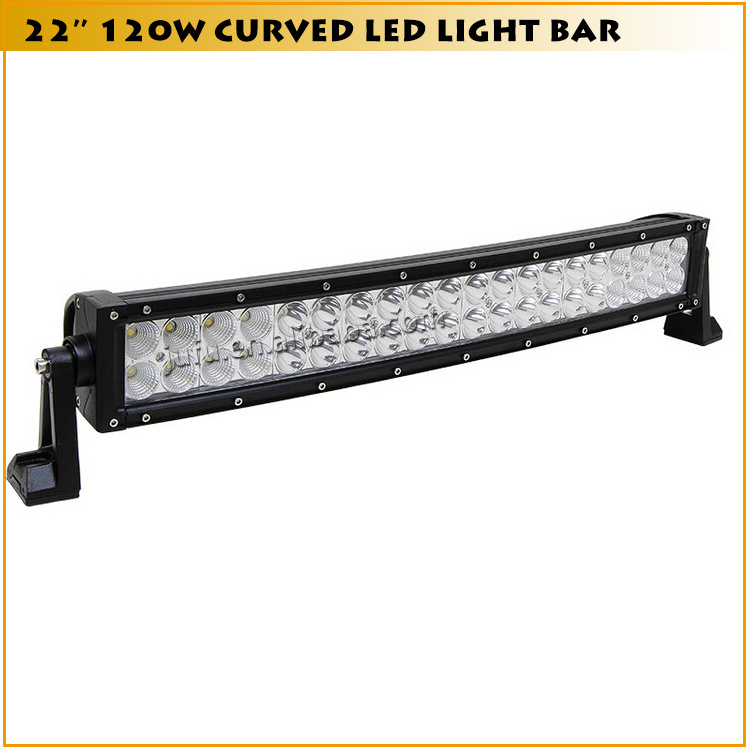 22 inch double row dual row curved rally led driving light bar, led work light bar