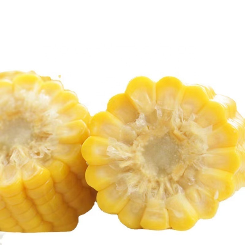 Frozen Steam Organic Best Sweet Uncooked Healthy Cut Corn on the Cob freezing without blanching in a bag Bulk Price