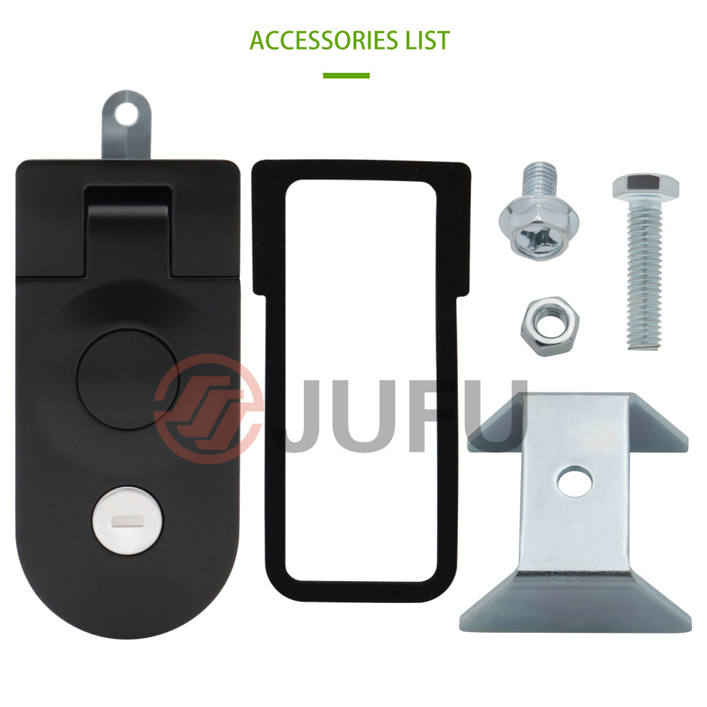 Sealed Flush Lever Latches Baggage Door Latch trailer hitch plane Compression latches RV Compartment Lock