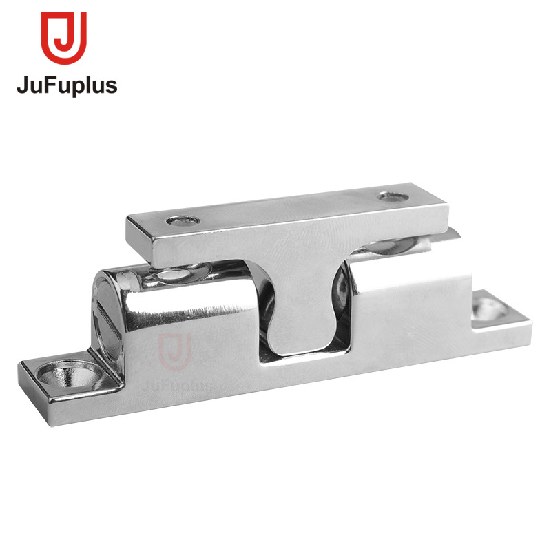 Marine door catches Stainless Steel Cabinet Hardware Double Ball Roller Touch Latch furniture Boat Cabinet Door Closer Catch