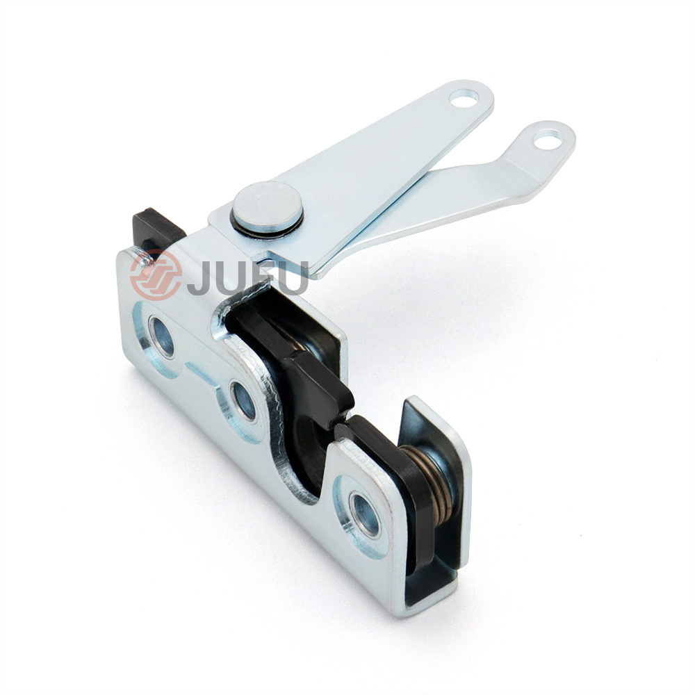 Rotary Door Draw Lock Auto toggle clamp latch Left Hand Iron Zinc Plated Door Panel Concealed Panel Latch Rotary Door Latch