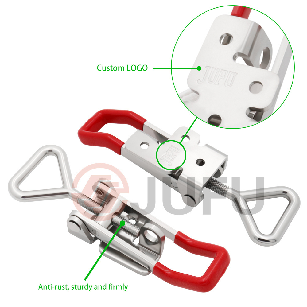 toggle catch lock Trailer Adjustable Self-Locking Buckle Cabinet Box Lock Clamp Hasp draw latches Mini Clamp toggle latch