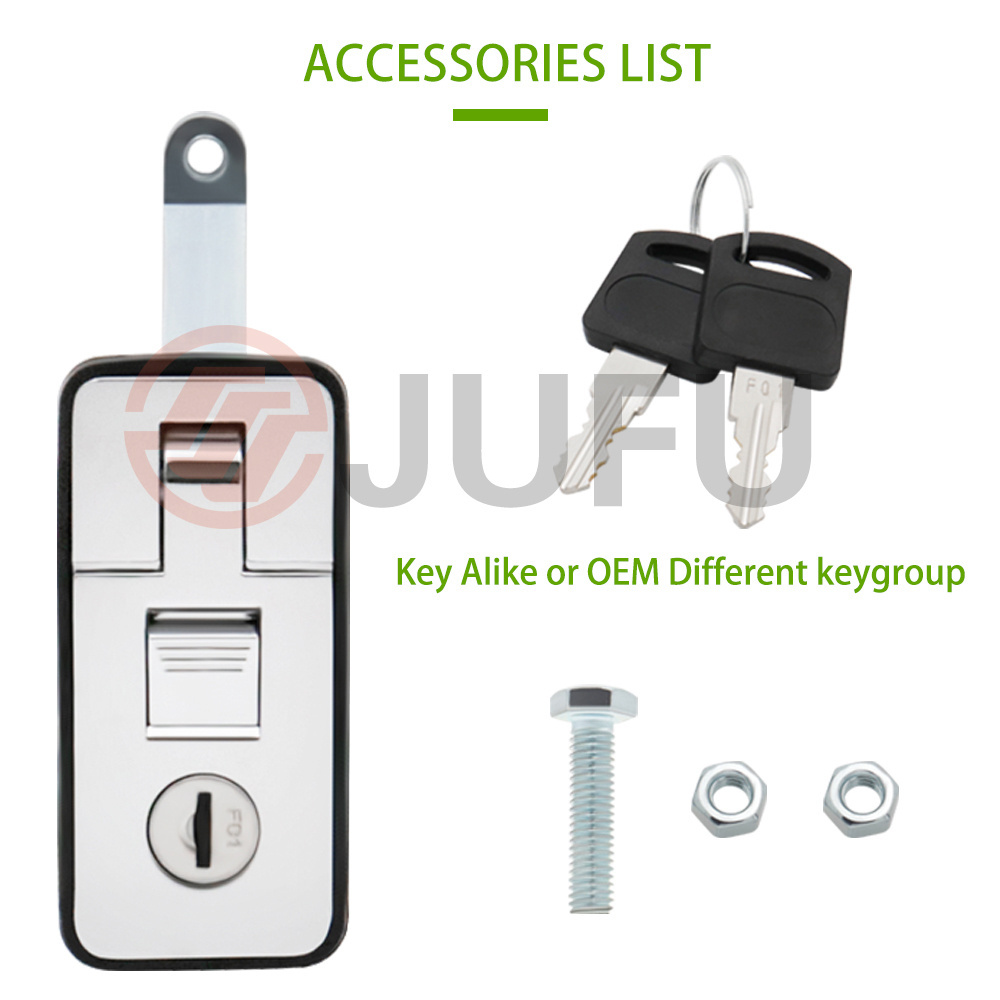 compression latch Industrial Truck caravan kit tool box lock truck camper trailer Lock panel push compression lock