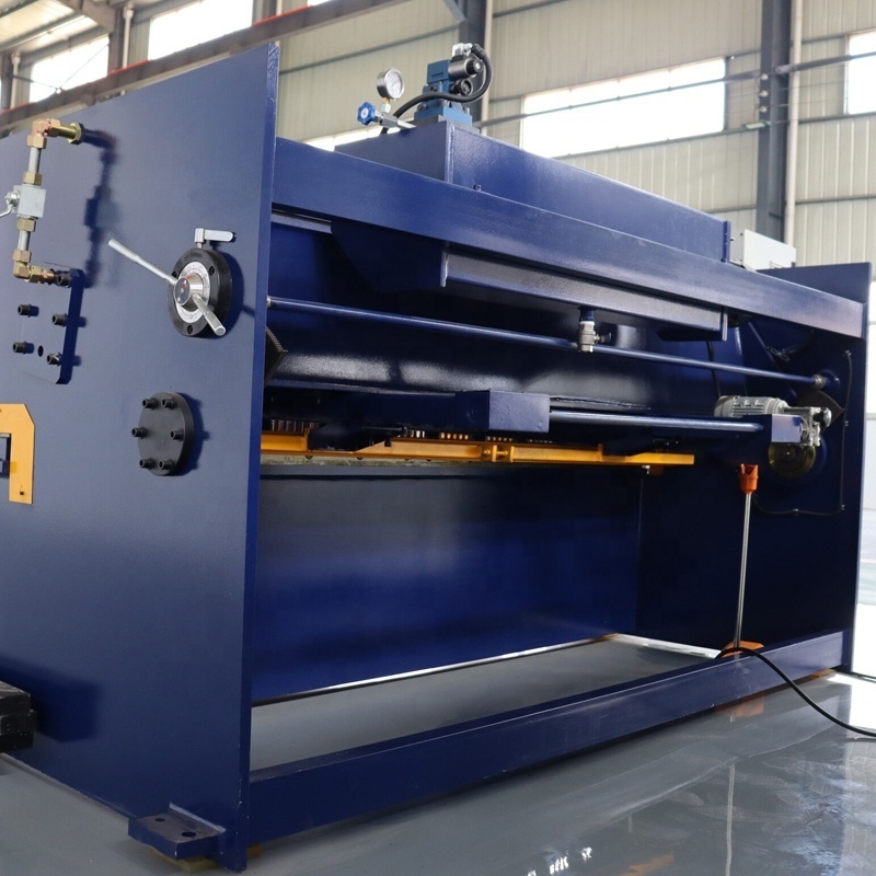 Plate Cutting Machine Hydraulic Guillotine Shear Metal 6mm 3 Meters Long shearing machine shears swing beam