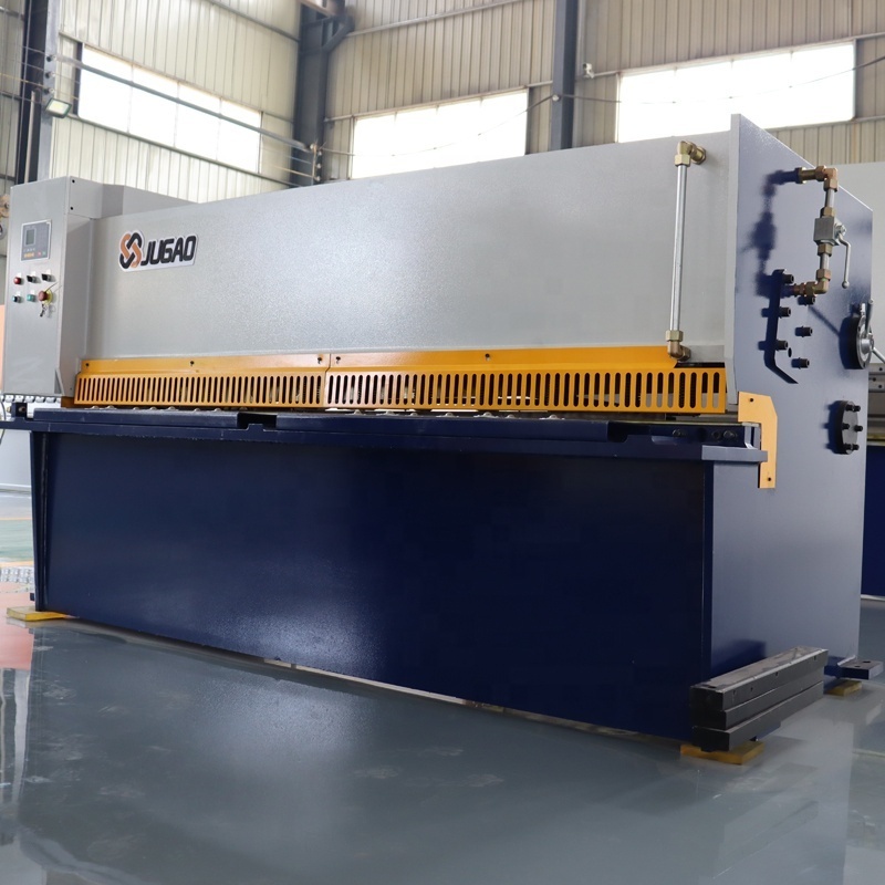 Plate Cutting Machine Hydraulic Guillotine Shear Metal 6mm 3 Meters Long shearing machine shears swing beam