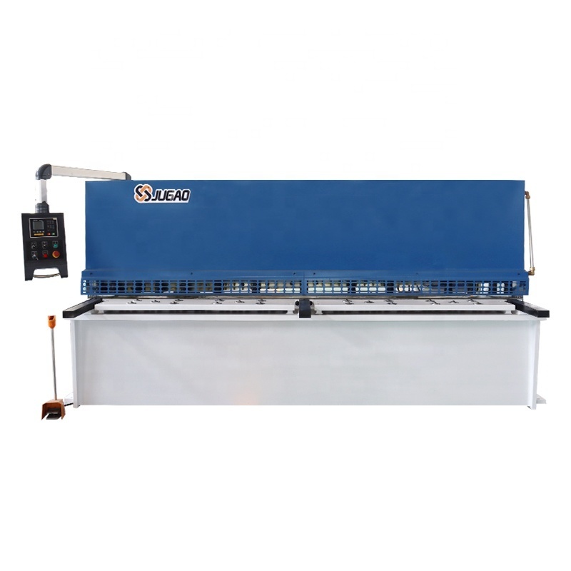 JUGAO  4x2500mm guillotine shearing machine industrial sheet metal aluminium stainless steel cutting machine for metal shear