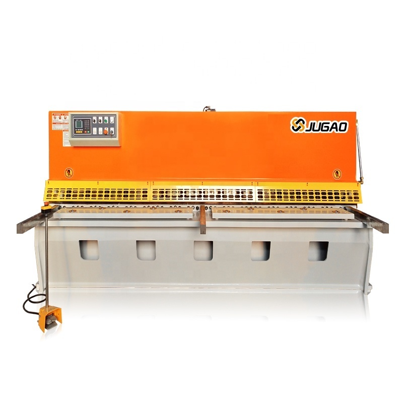 Hydraulic hand operated manual sheet shearing machine hydraulic guillotine metal cutter