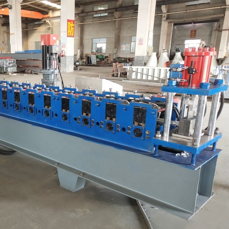 Automatic Omega profile metal stud grape stake vineyard trellis post Ceiling C Channel Roll Forming Machine