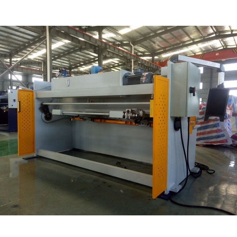 QC12Y-4X2000 types of shearing machine hand guillotine shear small motor driven hydraulic sheet metal shearing machine