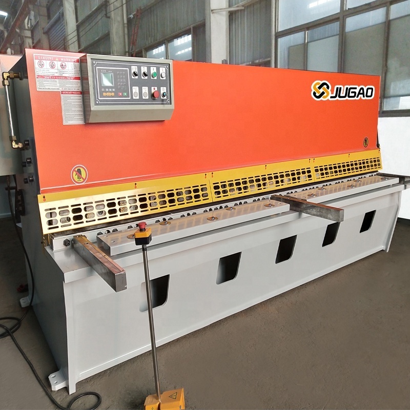 Hydraulic hand operated manual sheet shearing machine hydraulic guillotine metal cutter