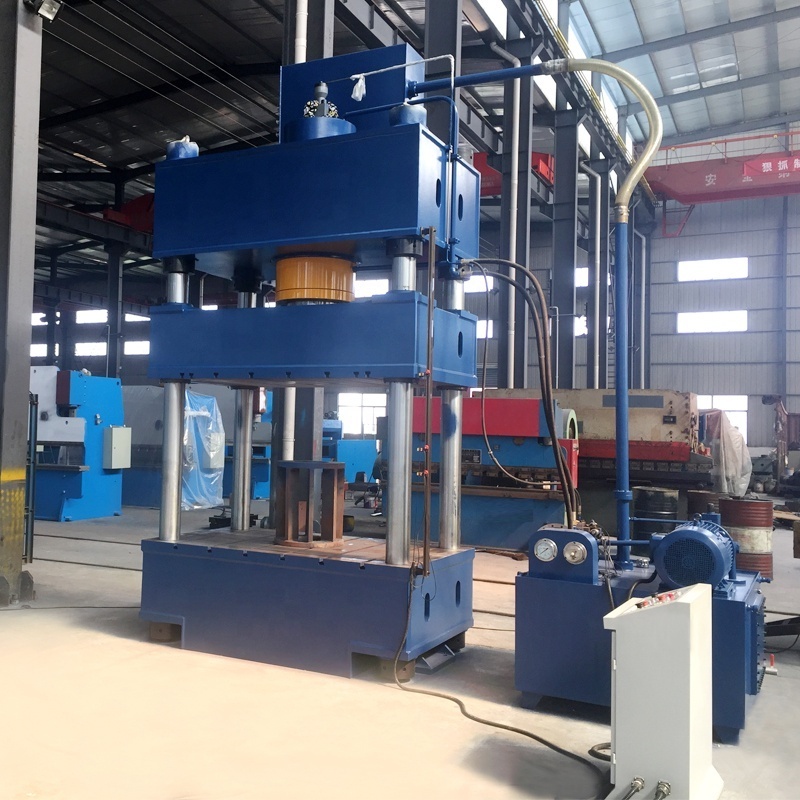 Hydraulic presses for metal stamping and embossing four column brake pads hydraulic press machine 300 ton hydraulic press