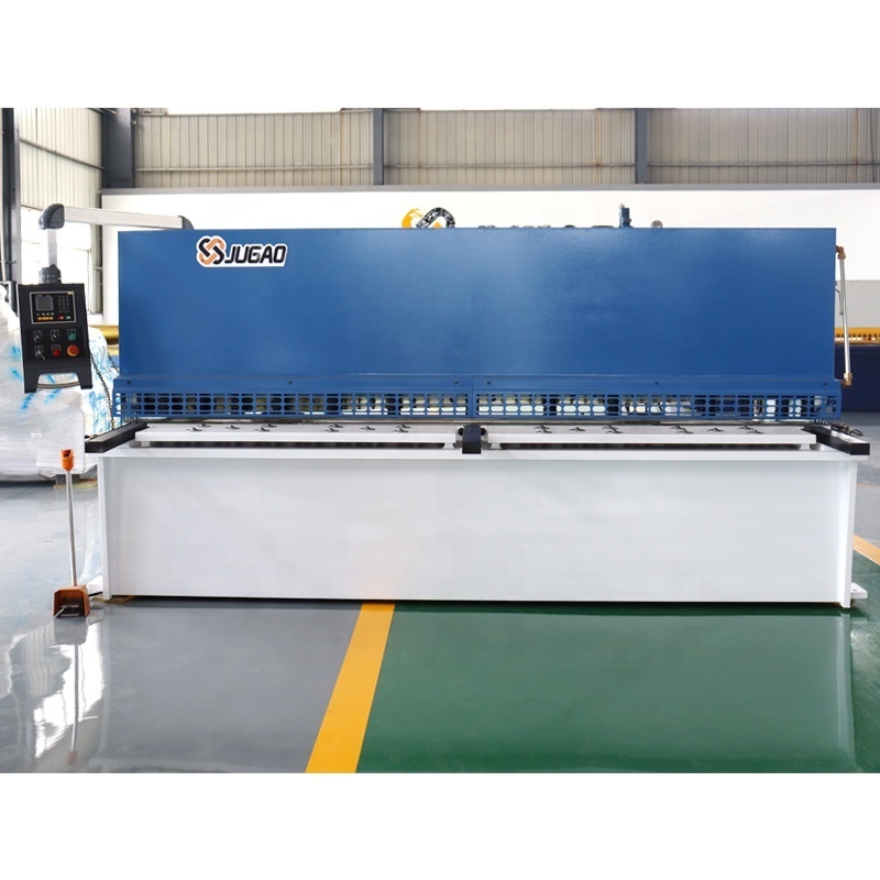 JUGAO  4x2500mm guillotine shearing machine industrial sheet metal aluminium stainless steel cutting machine for metal shear