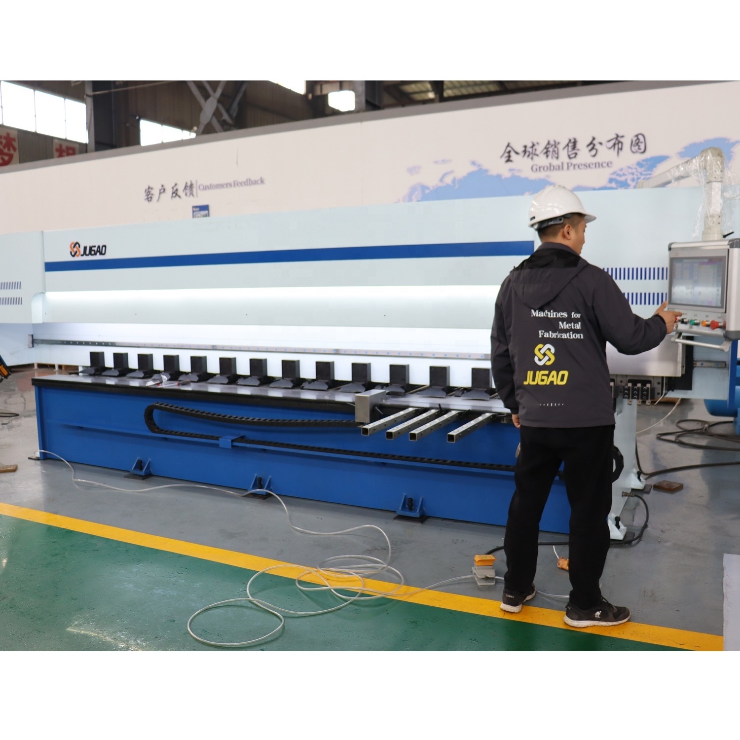 JUGAO CNC Double Side Grooving Machine Maquina Ranuradora Vertical Groover V Cutting Machine groove cutter machine